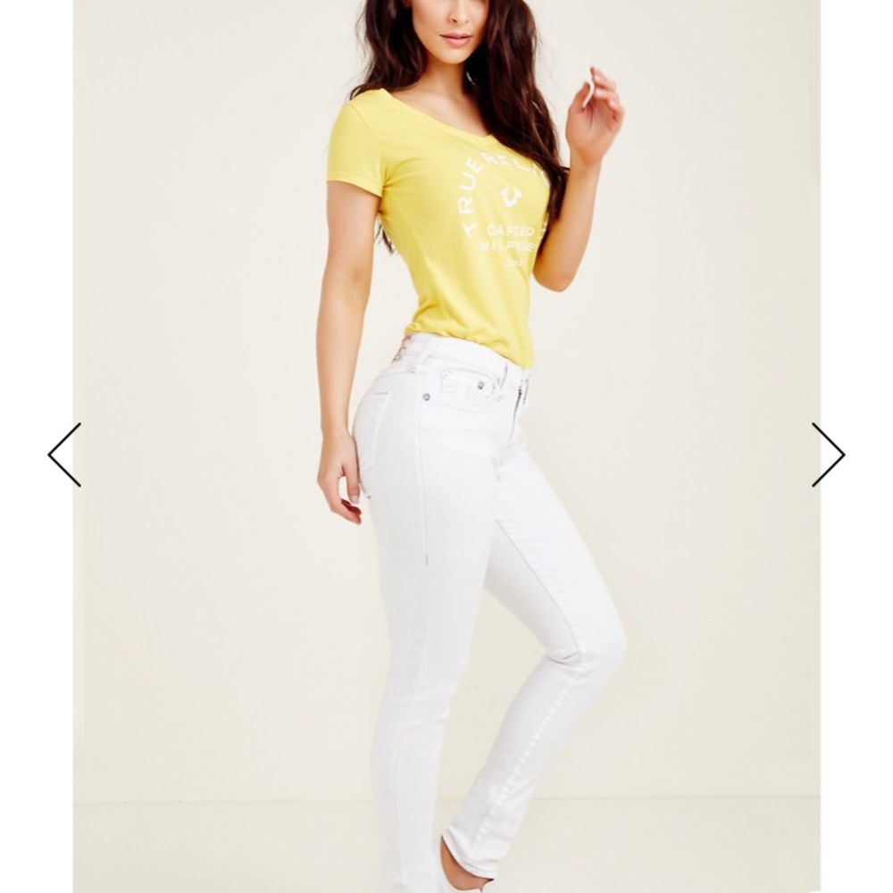 True religion curvy skinny sterling pants